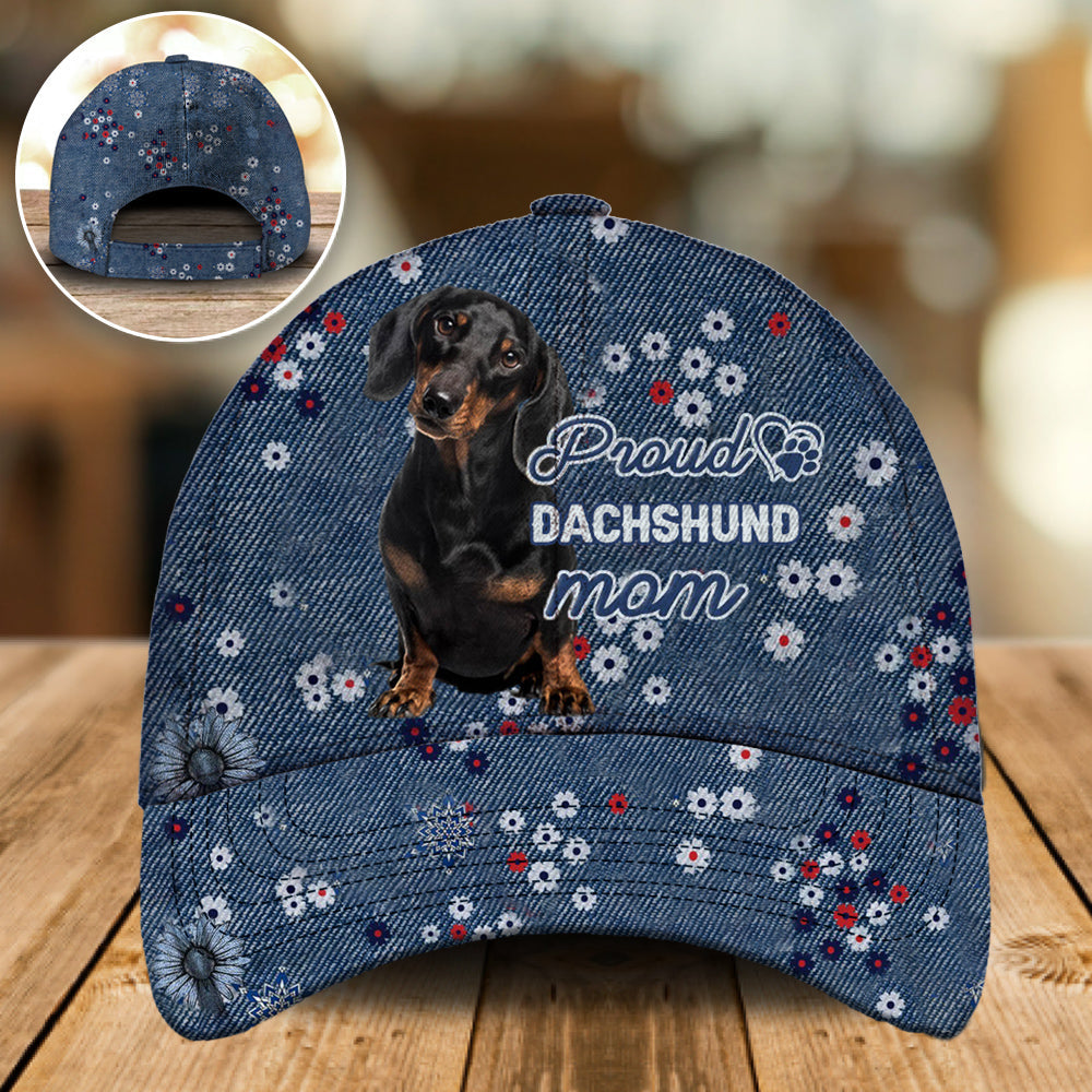 Dachshund (3)-Pround mom-Cap