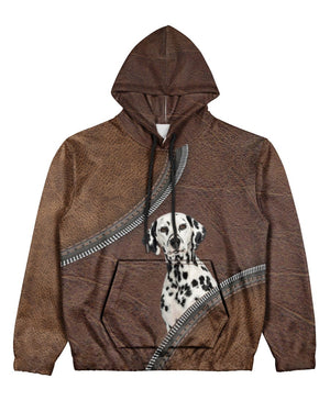 Dalmatian-Never Walk Alone Hoodie