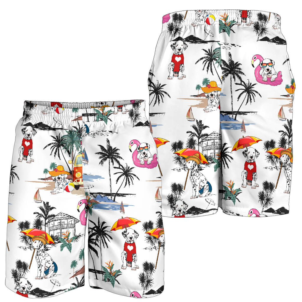Dalmatian-Summer Beach Mens Shorts