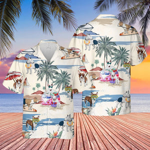 Dalmatian Summer Beach Hawaiian Shirt