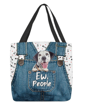 Dalmatian-EW people-Cloth Tote Bag