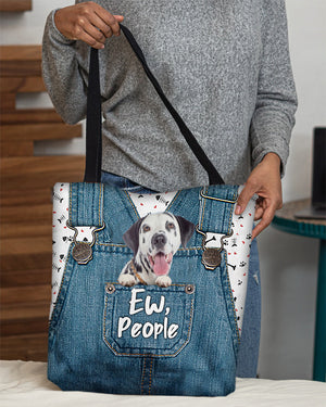 Dalmatian-EW people-Cloth Tote Bag