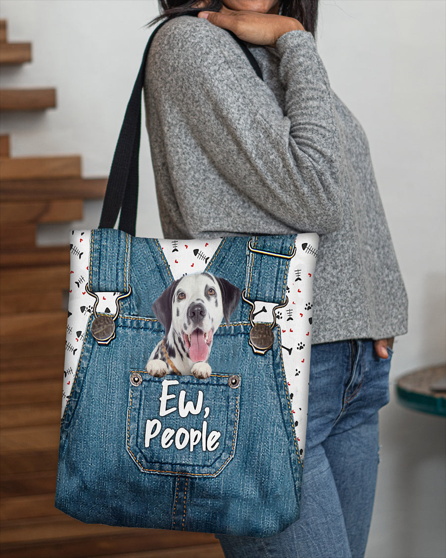 Dalmatian-EW people-Cloth Tote Bag