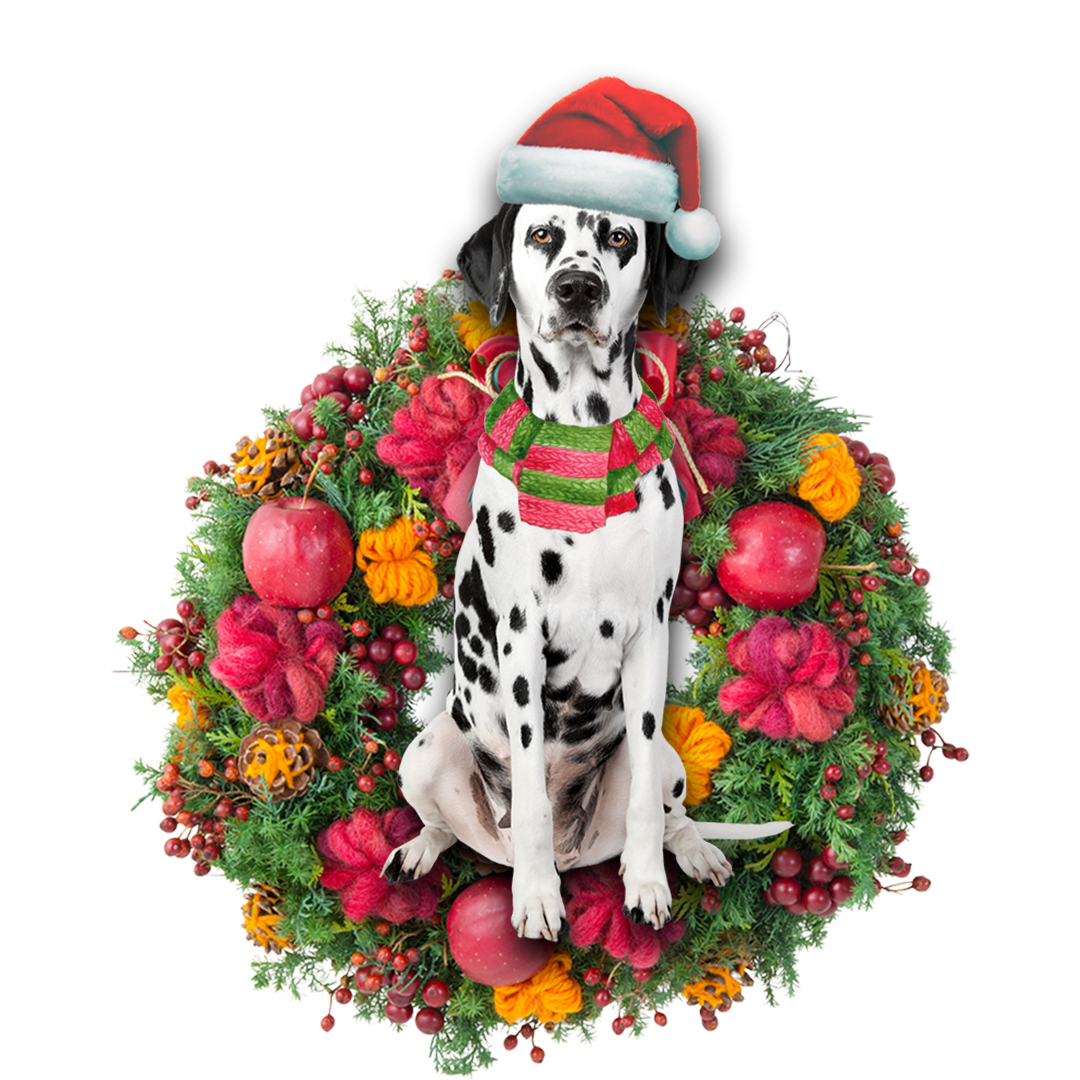 Dalmatian Christmas Ornament