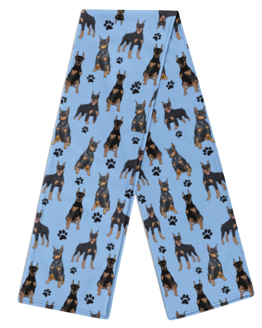 Doberman-Paw Dog Scarf