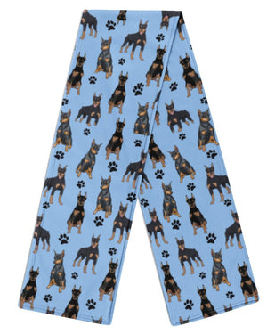 Doberman-Paw Dog Scarf
