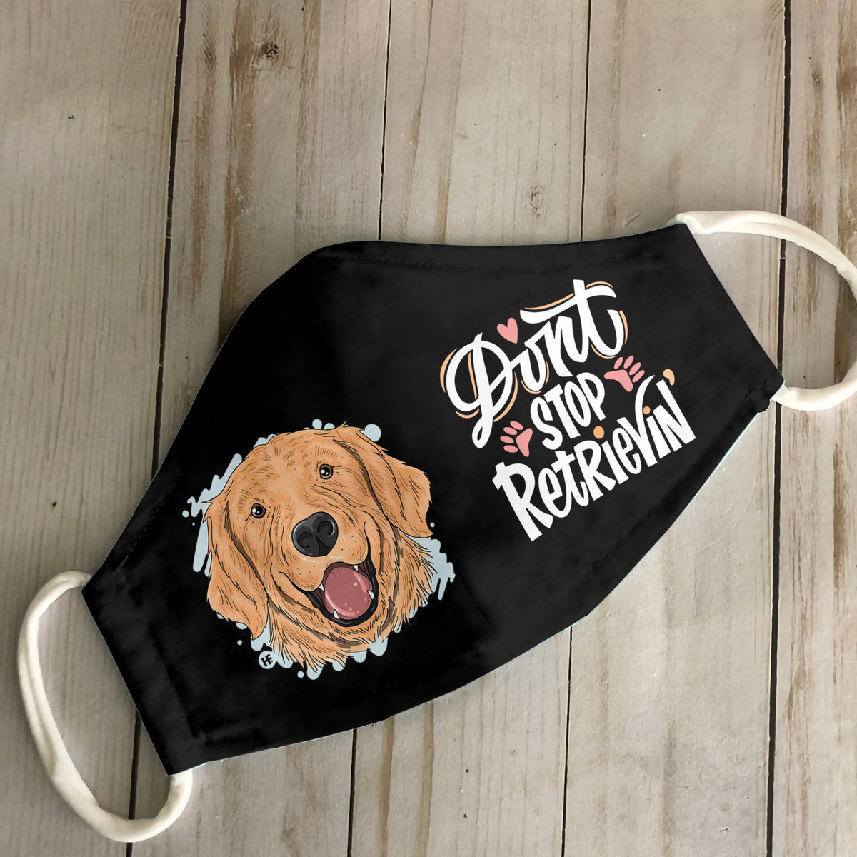 Don't Stop Retrievin' EZ16 2307 Face Mask