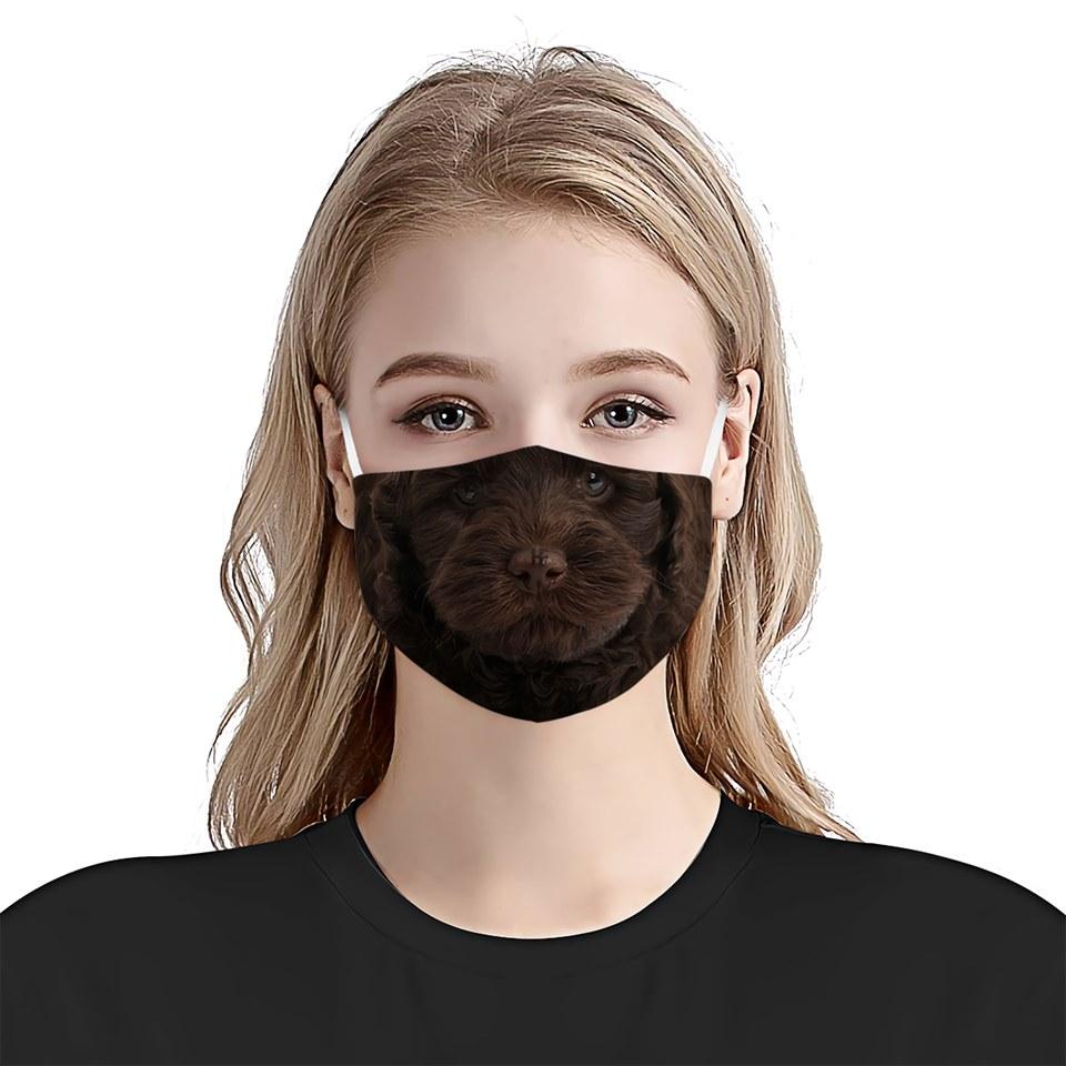 Doodle Face 02 EZ03 1504 Face Mask