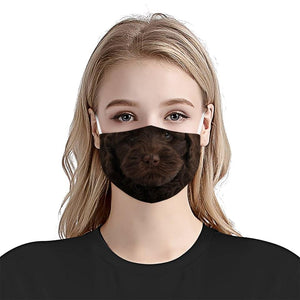 Doodle Face 02 EZ03 1504 Face Mask