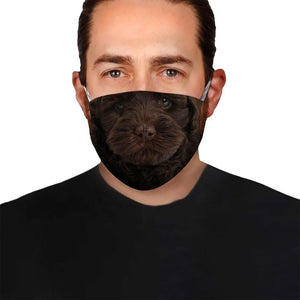 Doodle Face 02 EZ03 1504 Face Mask
