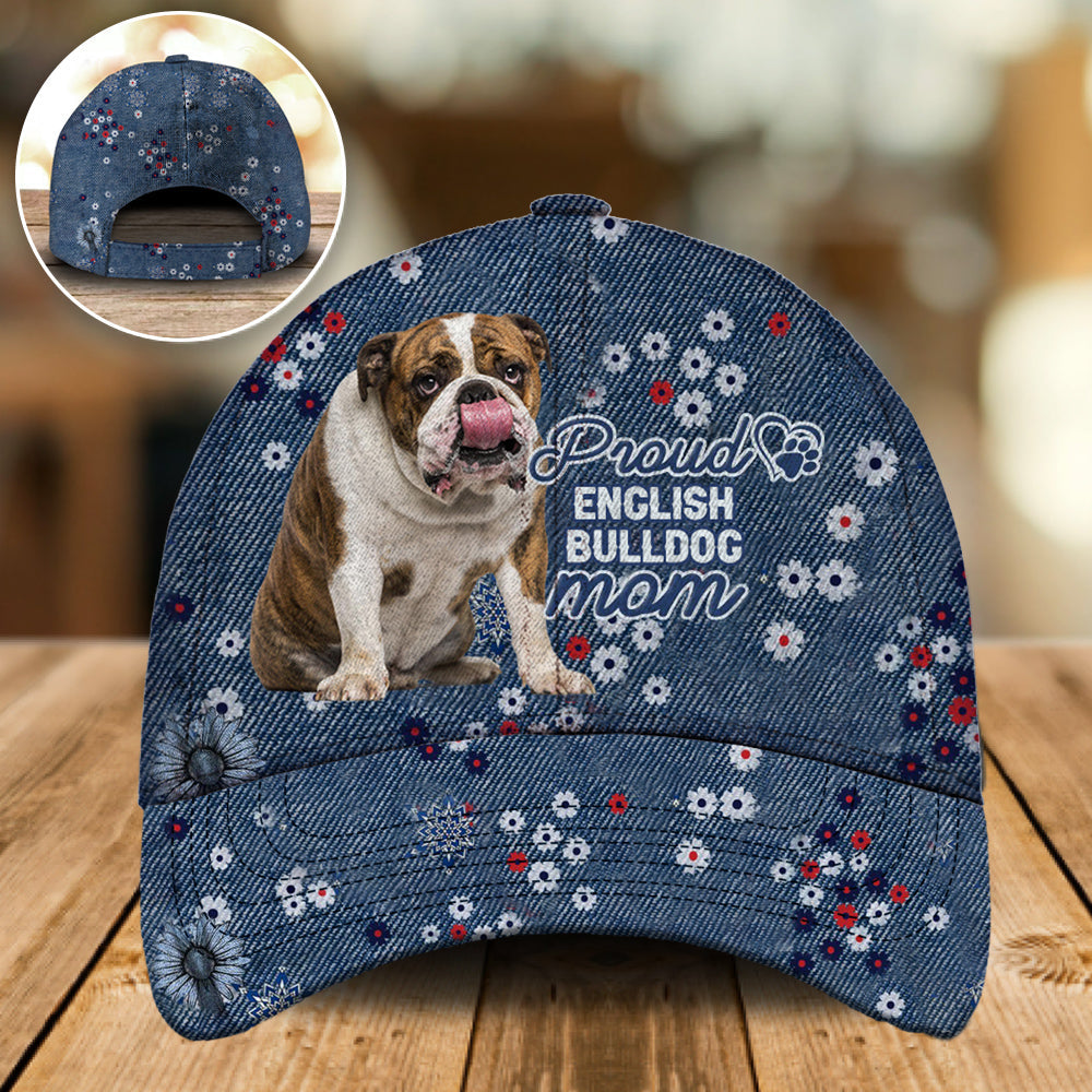 English Bulldog-Pround mom-Cap
