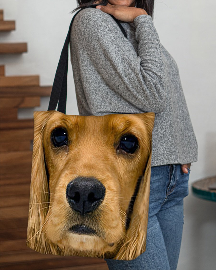 English Cocker Spaniel 2 Face-Cloth Tote Bag