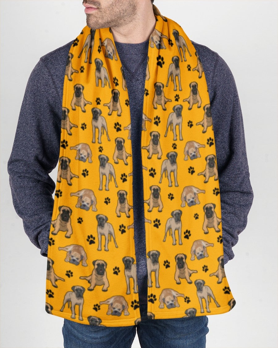 English Mastiff-Paw Dog Scarf