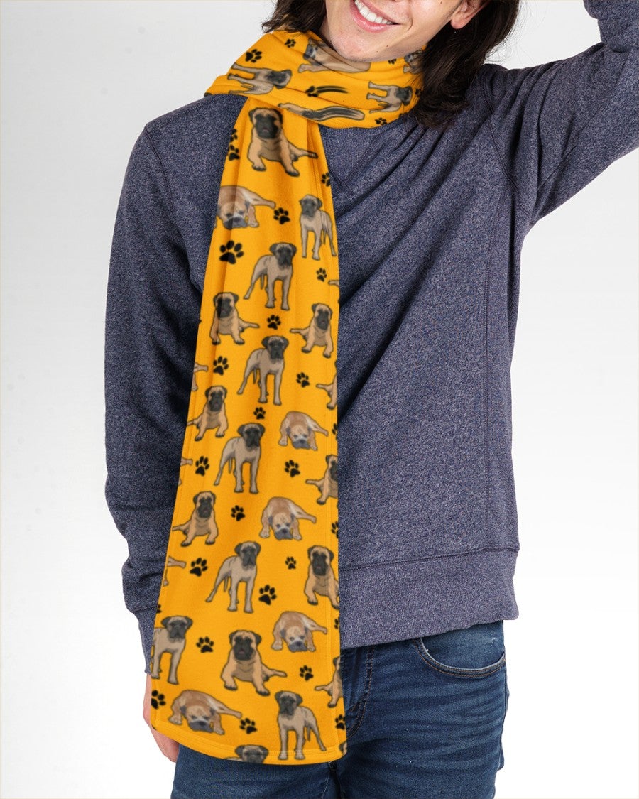 English Mastiff-Paw Dog Scarf