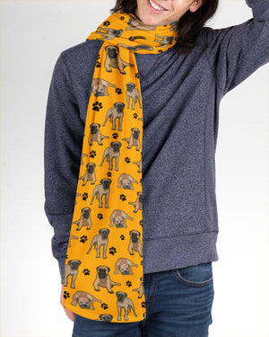 English Mastiff-Paw Dog Scarf