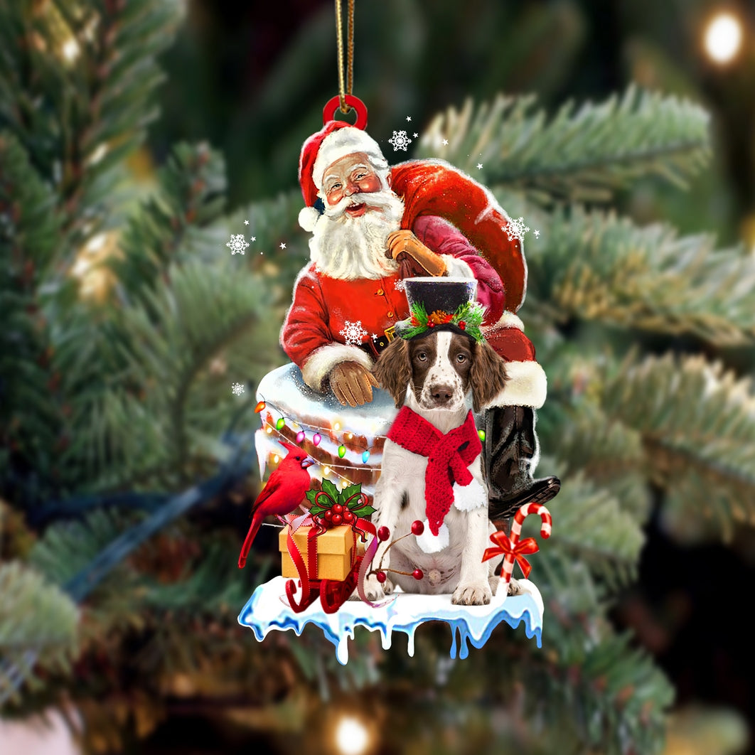 English Springer Spaniel-Christmas Chimney Two Sided Ornament