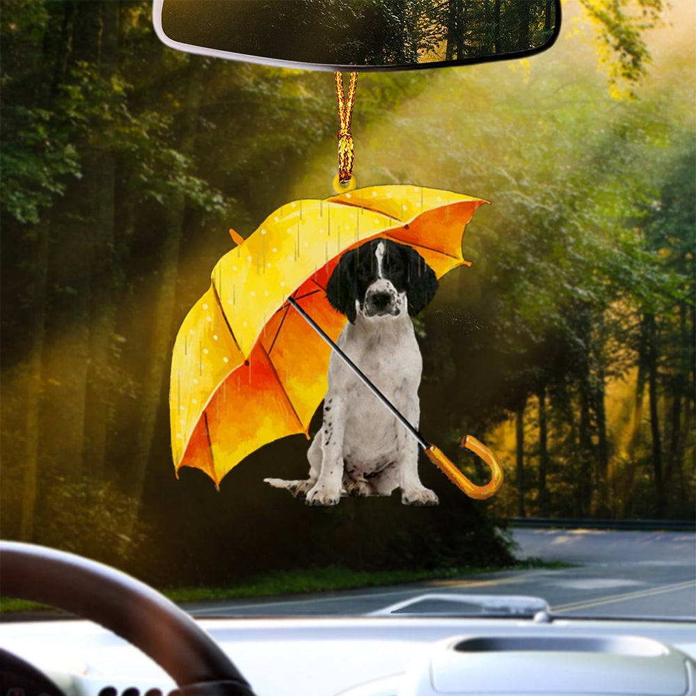 English Springer Spaniel 2-The Umbrella Two Sides Ornament