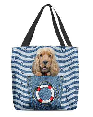 English cocker spaniel On Board-Cloth Tote Bag