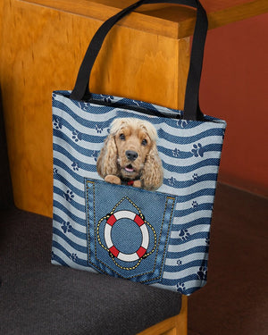 English cocker spaniel On Board-Cloth Tote Bag