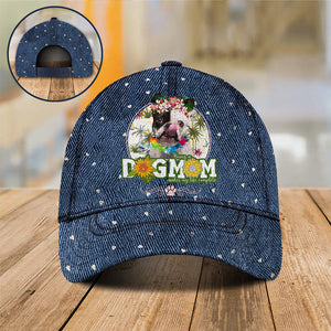 French-Bulldog2 Hawaii beach Dog Mom Cap