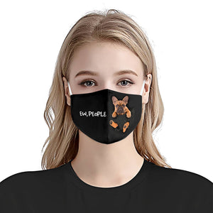French Bulldog In Pocket EZ07 1907 Face Mask