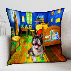 French Bulldog 2 (2) In the Bedroom-Pillow Case