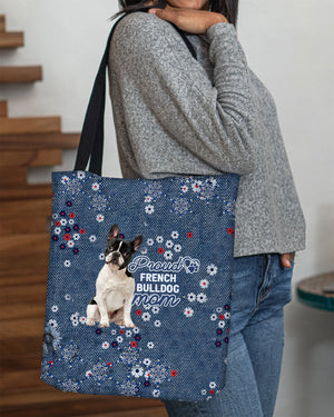 French Bulldog 3 Pround Mom-Cloth Tote Bag