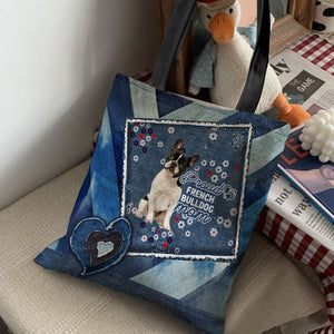 French Bulldog 3 Pround Mom2-Cloth Tote Bag