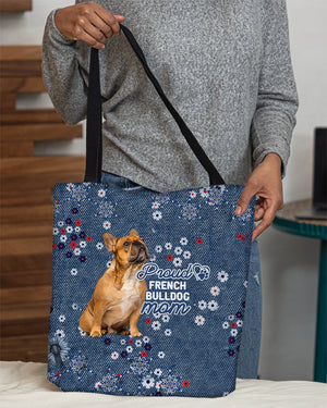 French Bulldog (3) Pround Mom-Cloth Tote Bag