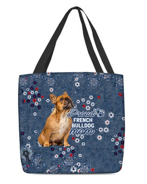 French Bulldog (3) Pround Mom-Cloth Tote Bag