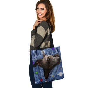 GREYHOUND-The Rainbow-Cloth Tote Bag