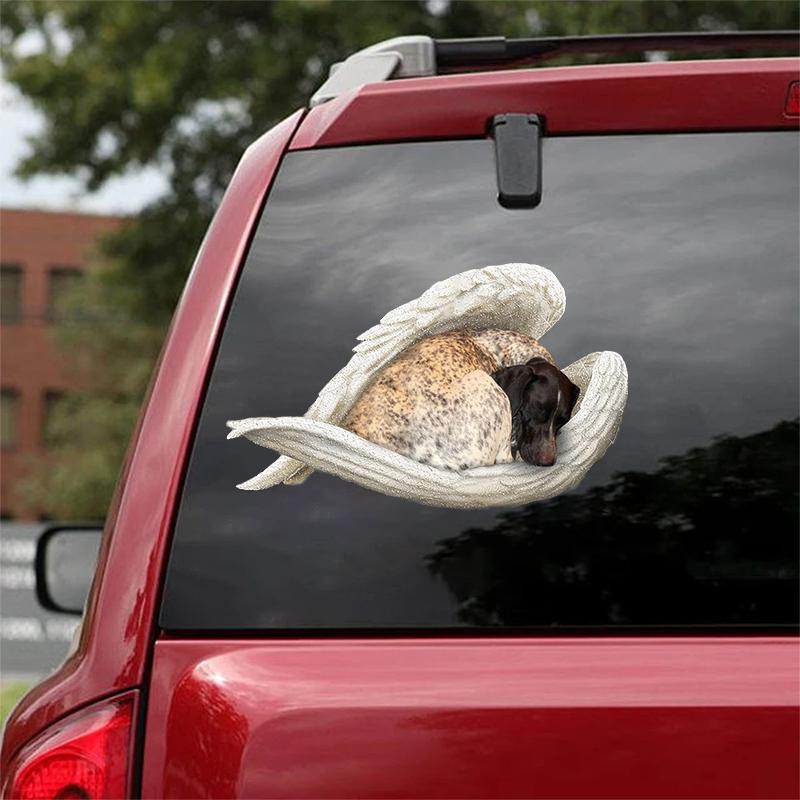 GSP 2-sleeping angel CAR STICKER