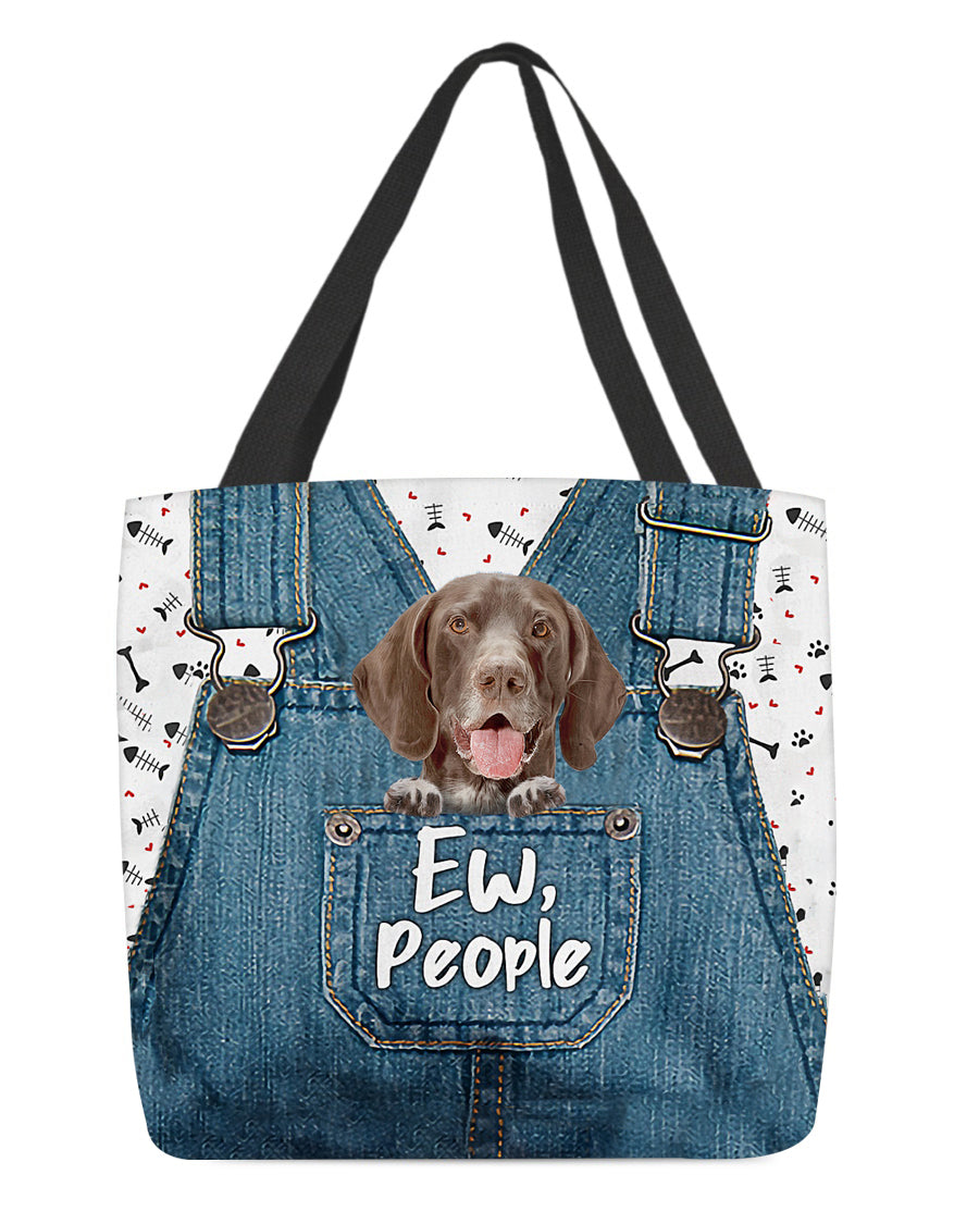 German Shorthaired Pointer-EW people-Cloth Tote Bag