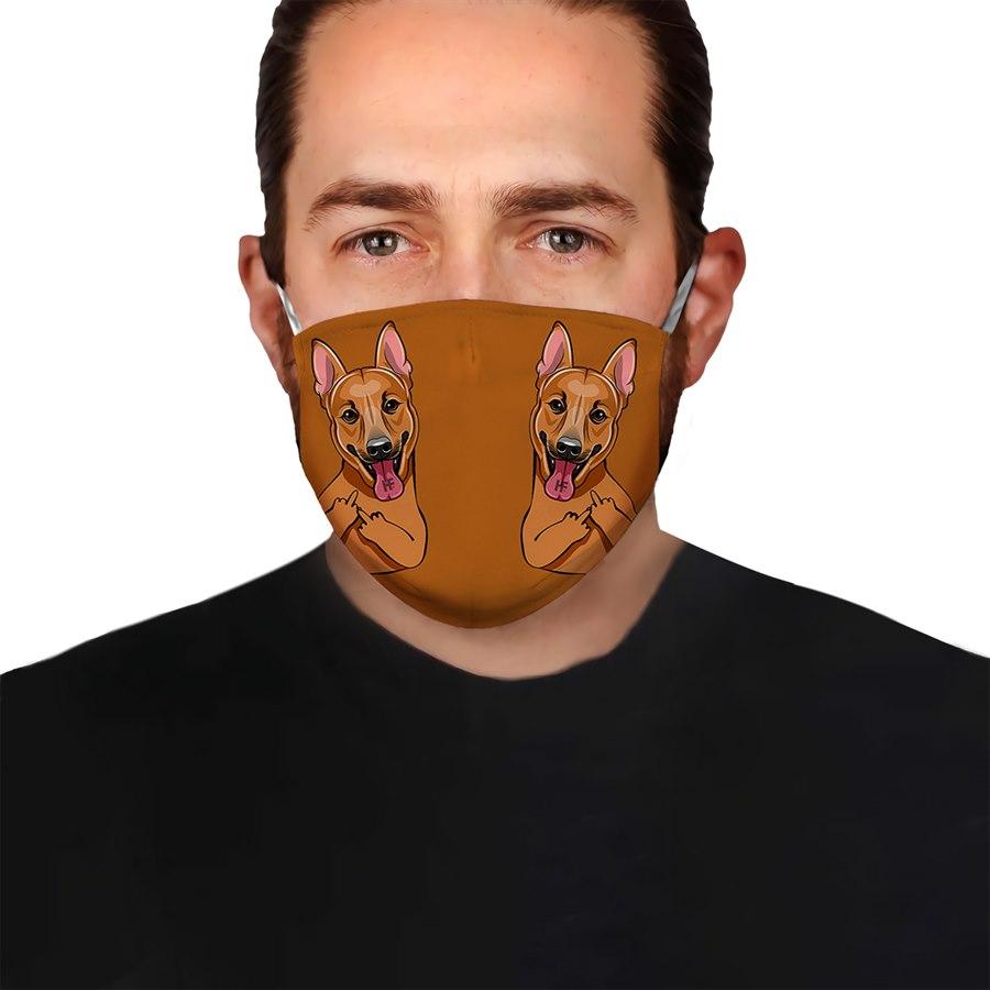 German Shepherd Dog EZ08 1304 Face Mask