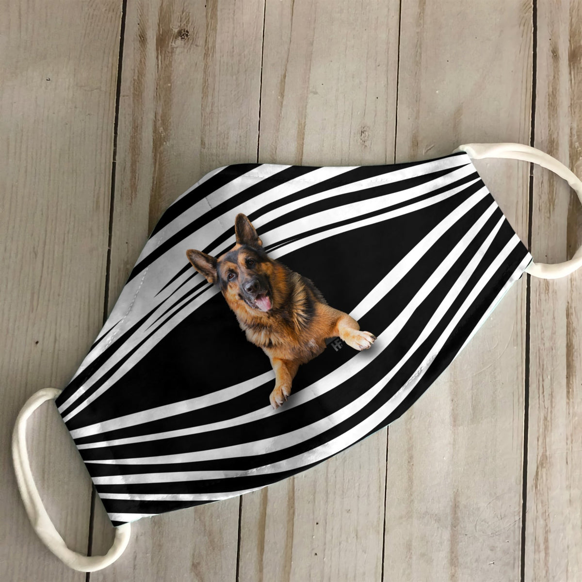 German Shepherd Stripes EZ16 1807 Face Mask