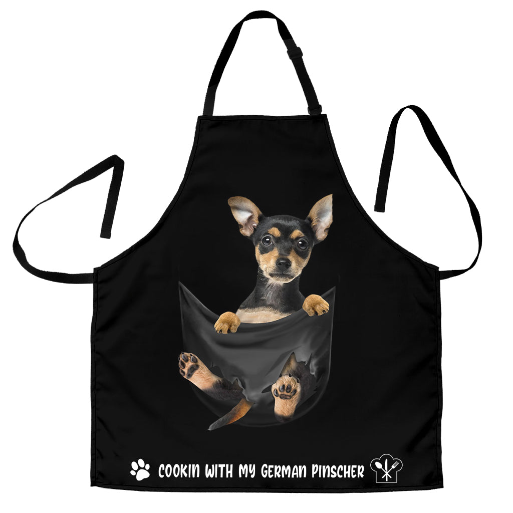 German Pinscher Cookin' With Me Apron
