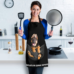 German Shepherd 7 Cookin' With Me Apron