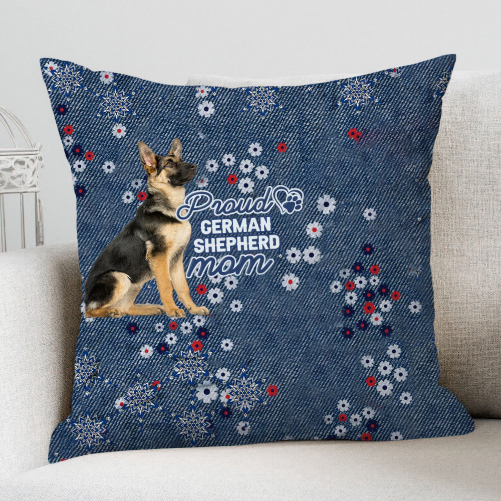 German Shepherd Pround Mom-Pillow Case