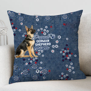 German Shepherd Pround Mom-Pillow Case