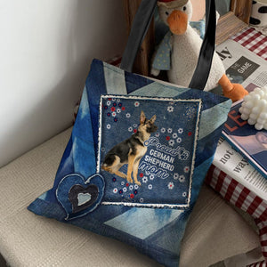 German Shepherd Pround Mom2-Cloth Tote Bag