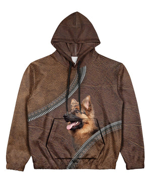 German shepherd 2-Never Walk Alone Hoodie