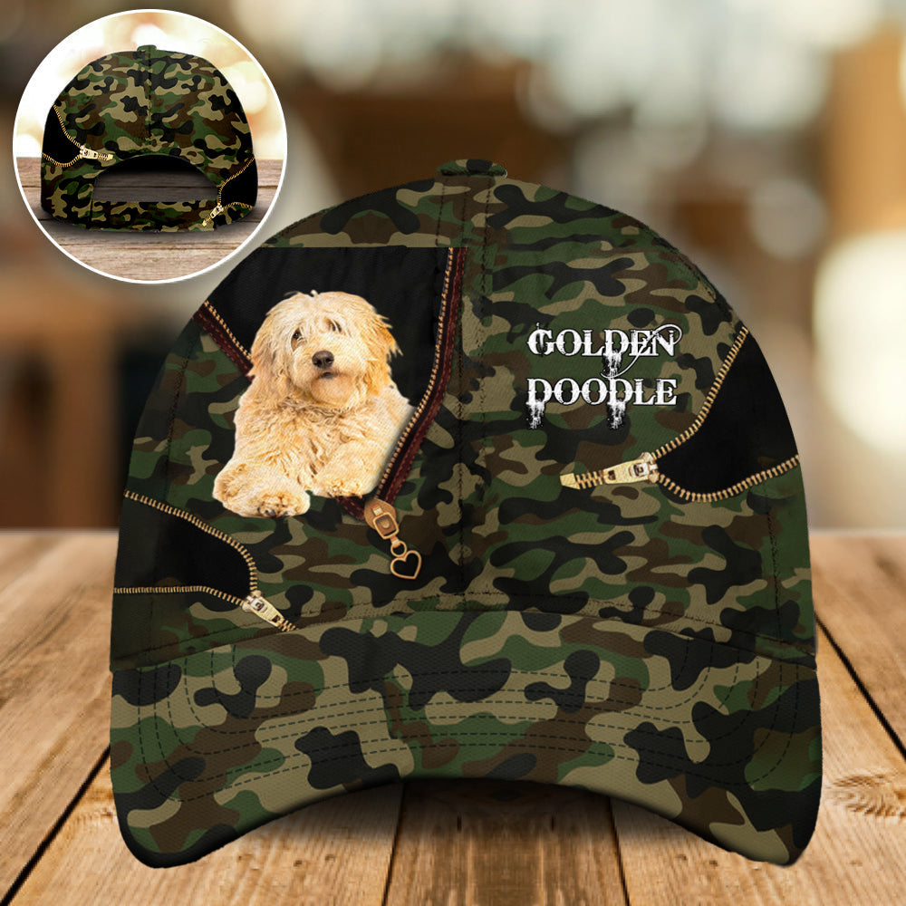 Golden Doodle Camo Cap