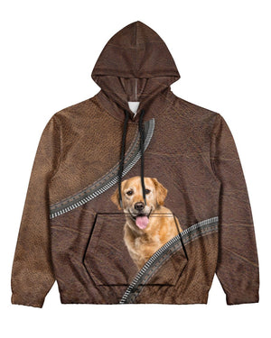 Golden Retriever-Never Walk Alone Hoodie