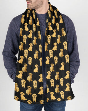 Golden Retriever-Paw Dog Scarf