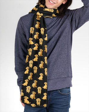 Golden Retriever-Paw Dog Scarf