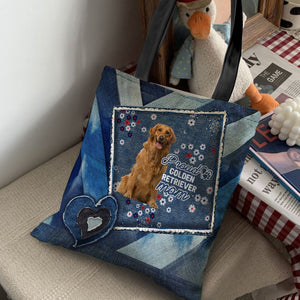 Golden Retriever 2 Pround Mom2-Cloth Tote Bag