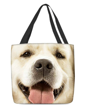 Golden Retriever 5 Face-Cloth Tote Bag