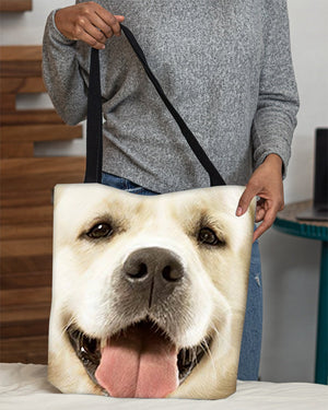 Golden Retriever 5 Face-Cloth Tote Bag