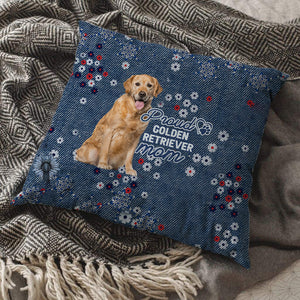 Golden Retriever (2) Pround Mom-Pillow Case