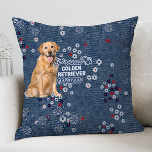 Golden Retriever (2) Pround Mom-Pillow Case